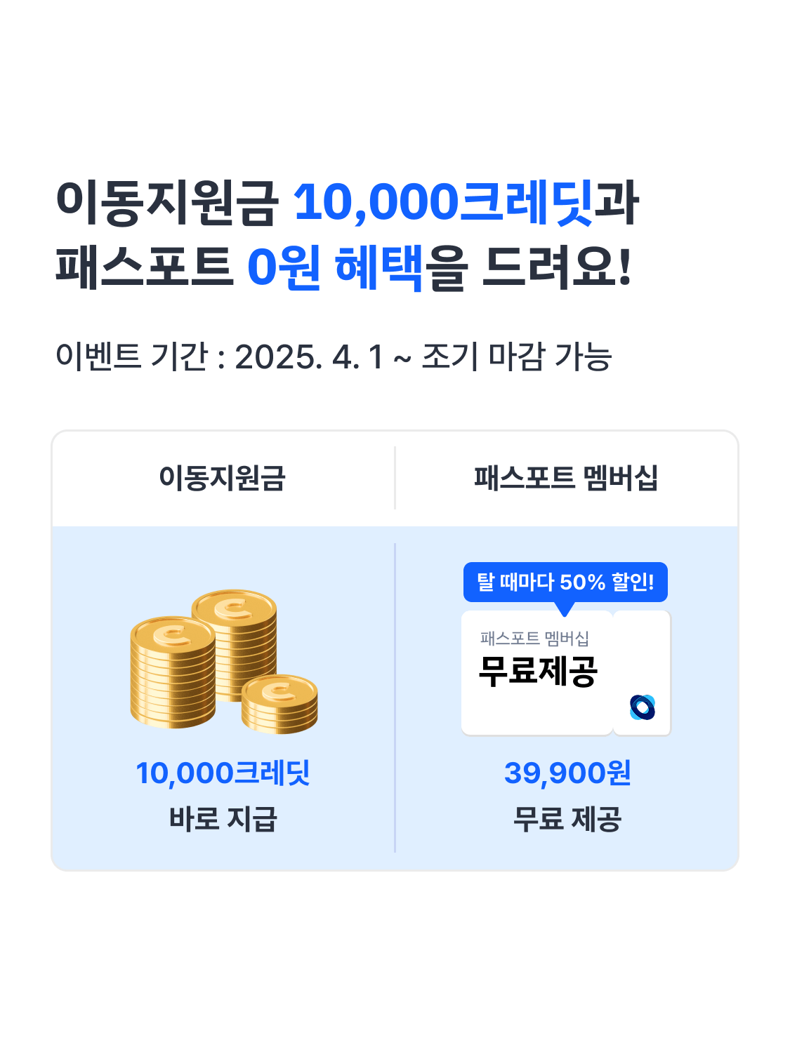 이동 지원금 혜택안내